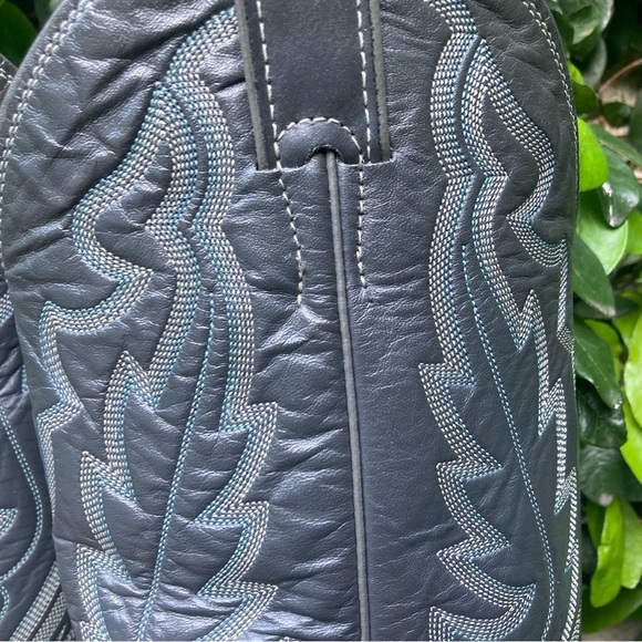 Vintage Leather Cowboy Western Boots - Picture 14 of 15